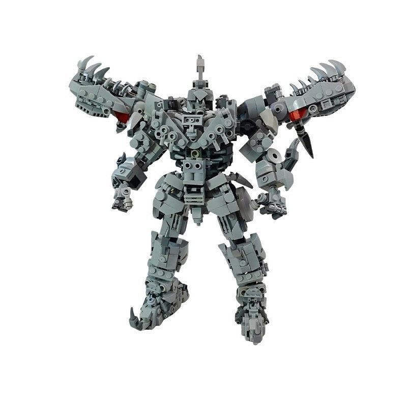 Transforming Dinobot Mecha Dinosaur MOC Building Kit - 1