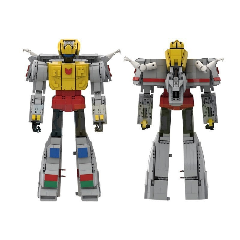 Transforming G1 Mecha Dinosaur MOC Building Kit | Transformable Robot Model - 3