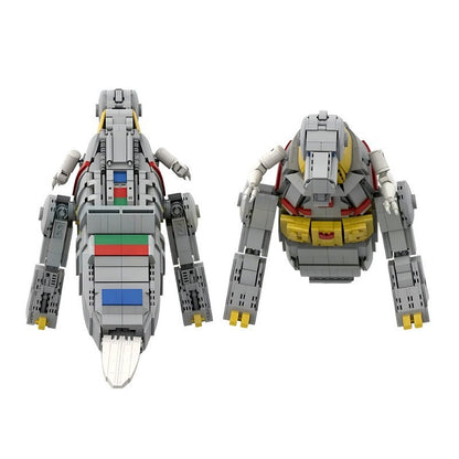 Transforming G1 Mecha Dinosaur MOC Building Kit | Transformable Robot Model - 5