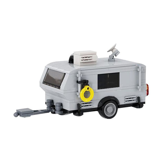 Travel Trailer Building Kit | LEGO-Compatible MOC - 2