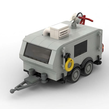 Travel Trailer MOC Building Kit | Camping RV Vehicle Model - 3