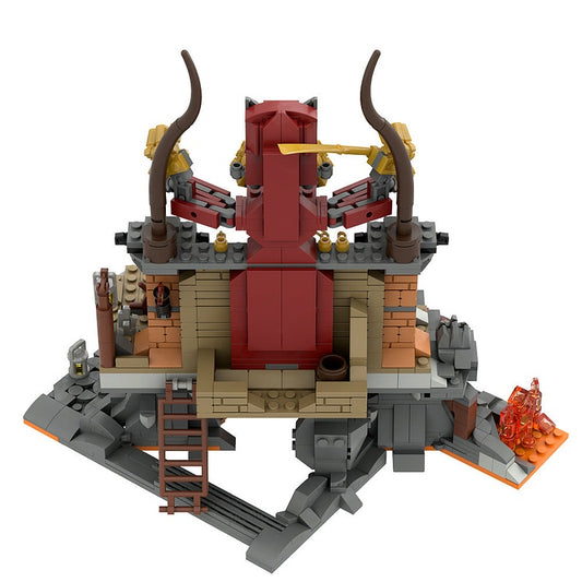 Treasure Hunter Adventure Scene MOC Building Kit - 1