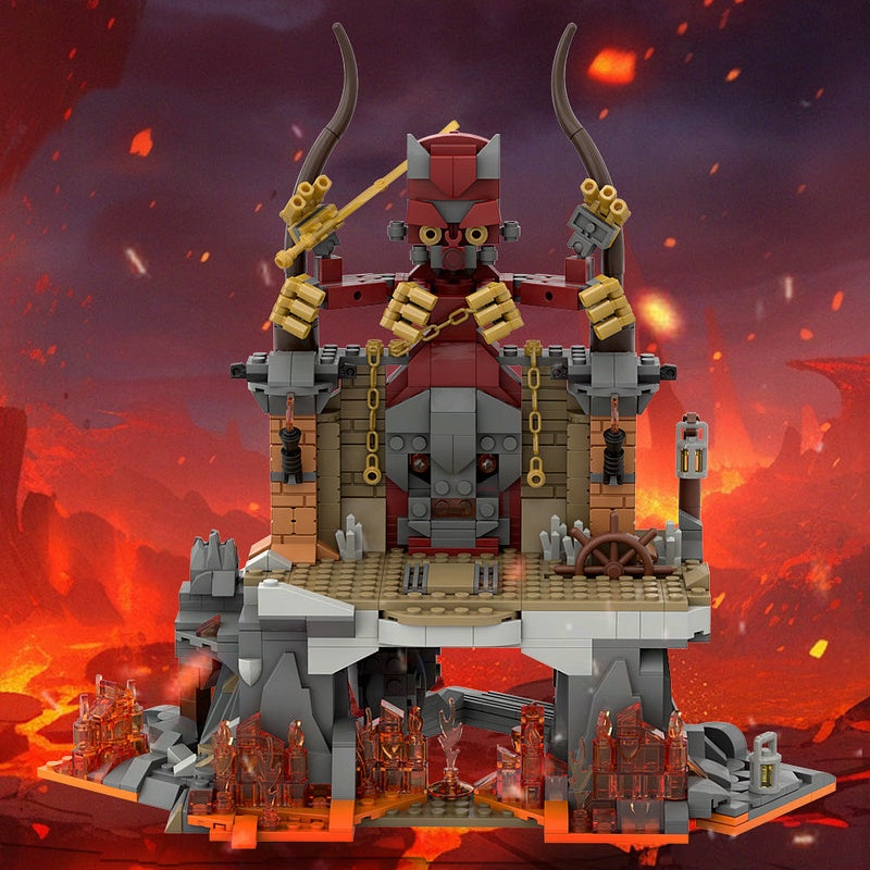 Treasure Hunter Adventure Scene MOC Building Kit - 2