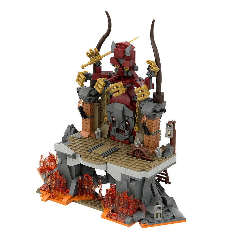 Treasure Hunter Adventure Scene MOC Building Kit - 3