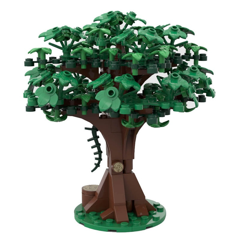 Tree MOC Building Kit | Botanical Display Sculpture Model - 5