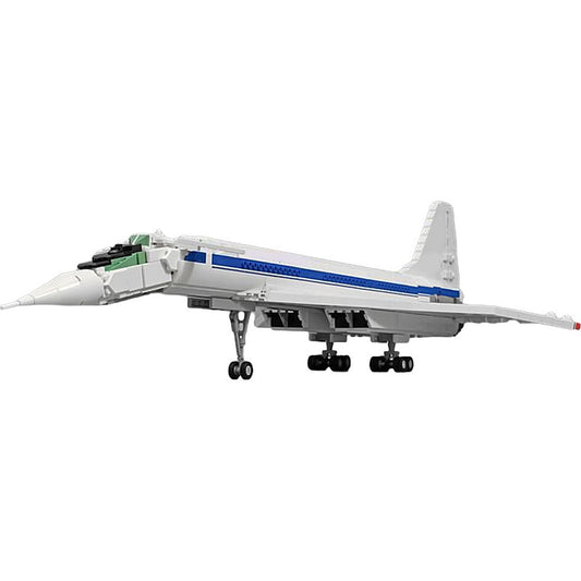 Tupolev Tu-144D Supersonic Aircraft MOC Building Kit - 1