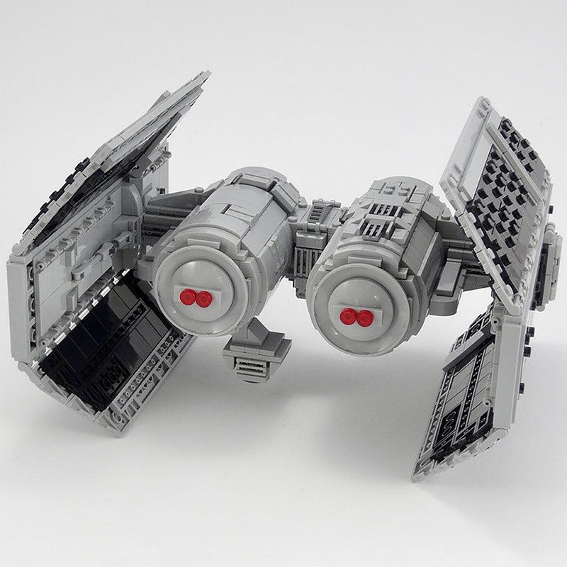 Twin-Pod Space Bomber MOC Starfighter Building Kit - 1