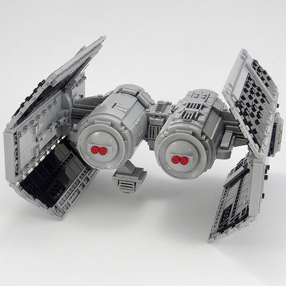 Twin-Pod Space Bomber MOC Starfighter Building Kit - 1