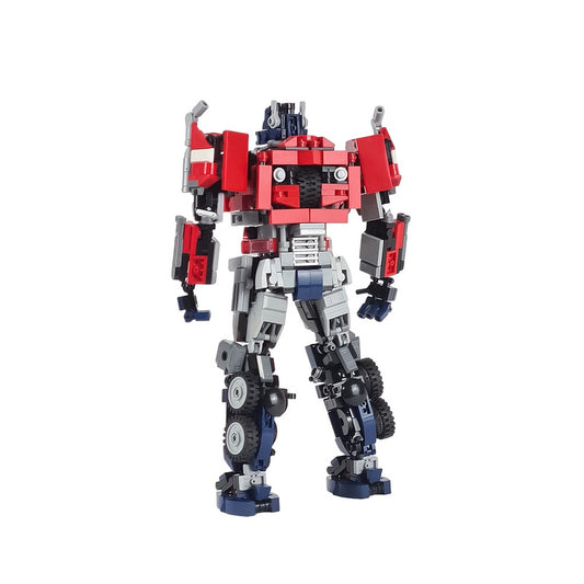 Twin-Stack Truck-Cab Mecha Robot MOC Building Kit - 1