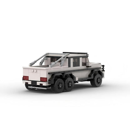 Twin-Turbo V8 6x6 Off-Road Truck Building Kit | 8-Stud LEGO-Compatible MOC - 4