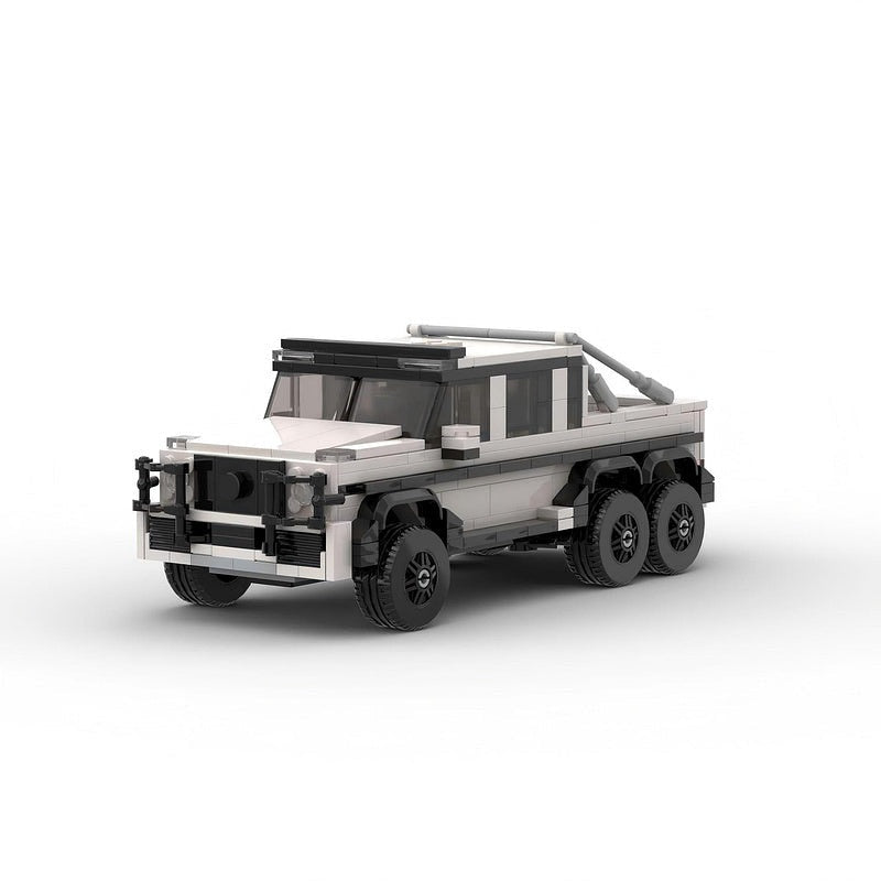 Twin-Turbo V8 6x6 Off-Road Truck MOC Building Kit | Heavy Duty Vehicle - 1