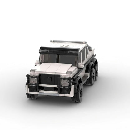 Twin-Turbo V8 6x6 Off-Road Truck MOC Building Kit | Heavy Duty Vehicle - 3