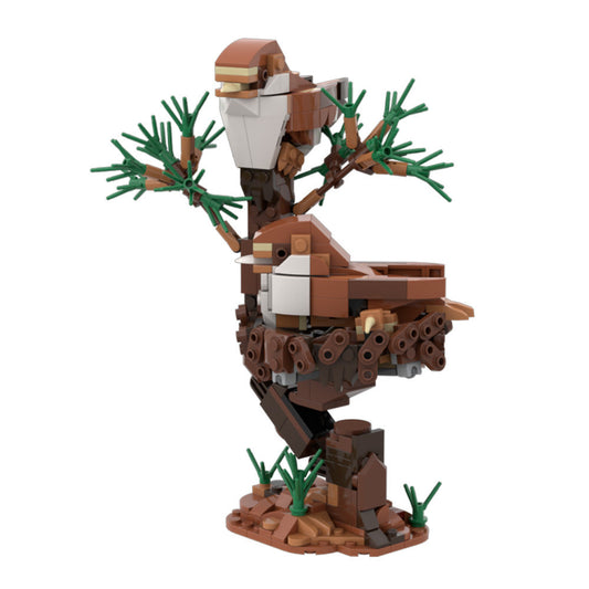 Two Little Birds Building Kit | LEGO-Compatible MOC - 1