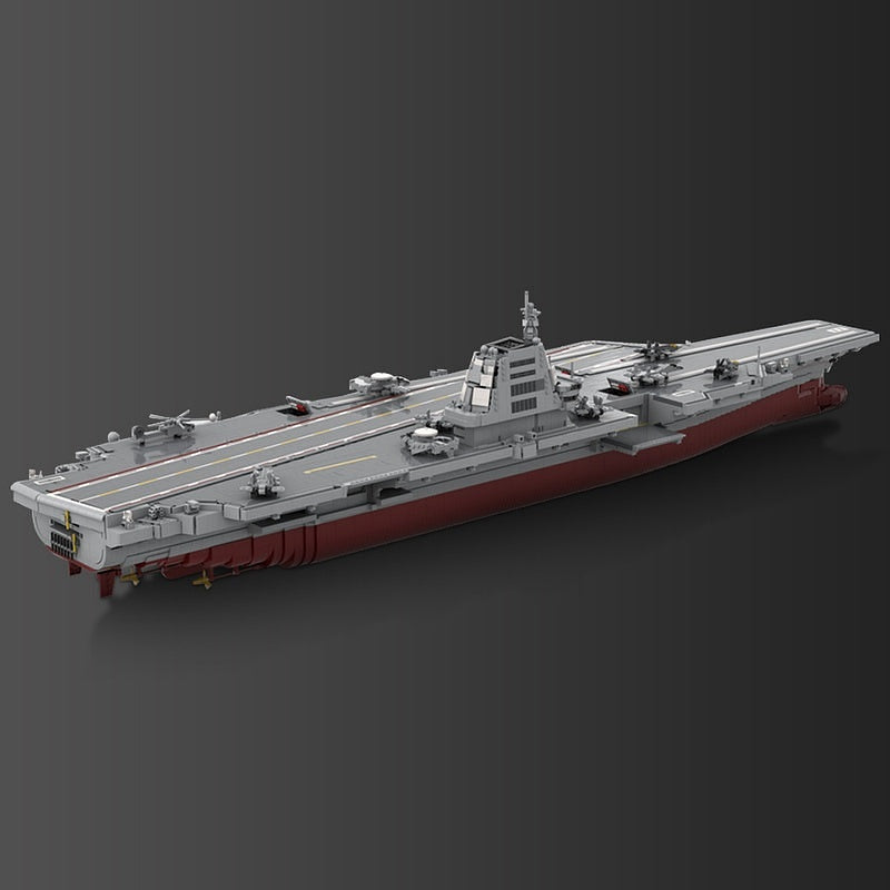 Type 003 Fujian Aircraft Carrier MOC Warship Building Kit - 5