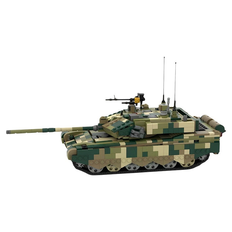 Type 99A 1:35 Main Battle Tank MOC Building Kit - 1