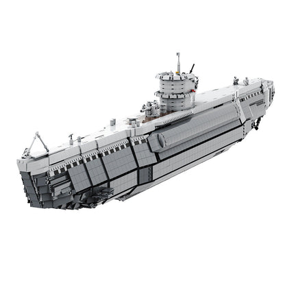 Type VIIB U-boat Building Kit | LEGO-Compatible MOC - 1