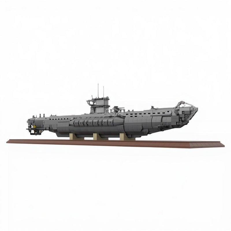 Type VIIC U-Boat Submarine MOC Building Kit - 1