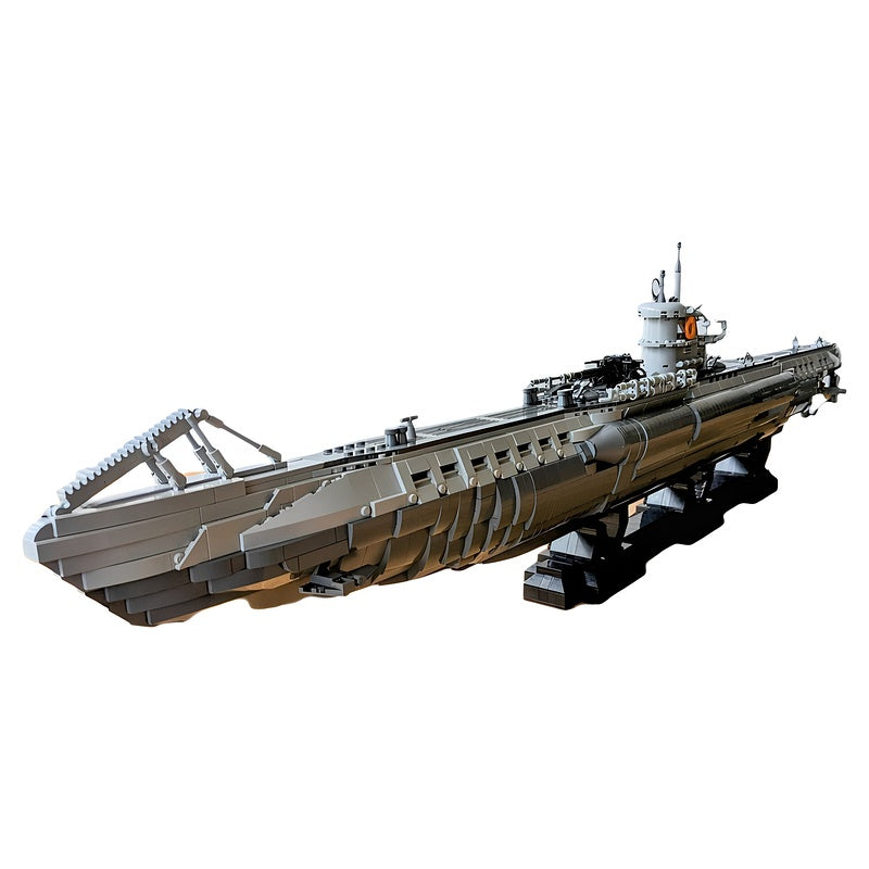 Type VIIC U-Boat WWII Submarine MOC Building Kit - 2