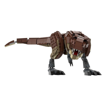 Tyrannosaurus Rex MOC Building Kit | Dinosaur Creature Display Model - 3