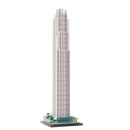 U.S. Bank Tower MOC Skyscraper Architecture Building Kit 1:800 Scale - 1