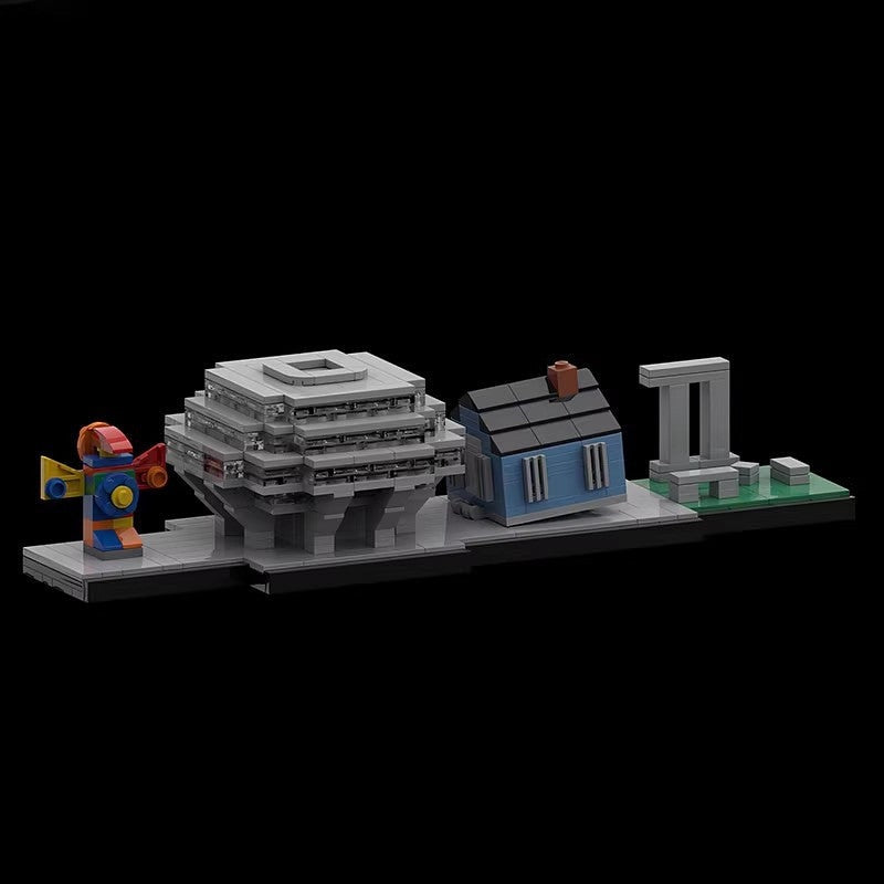 UC San Diego Campus Skyline MOC Building Kit | Architecture Model - 2