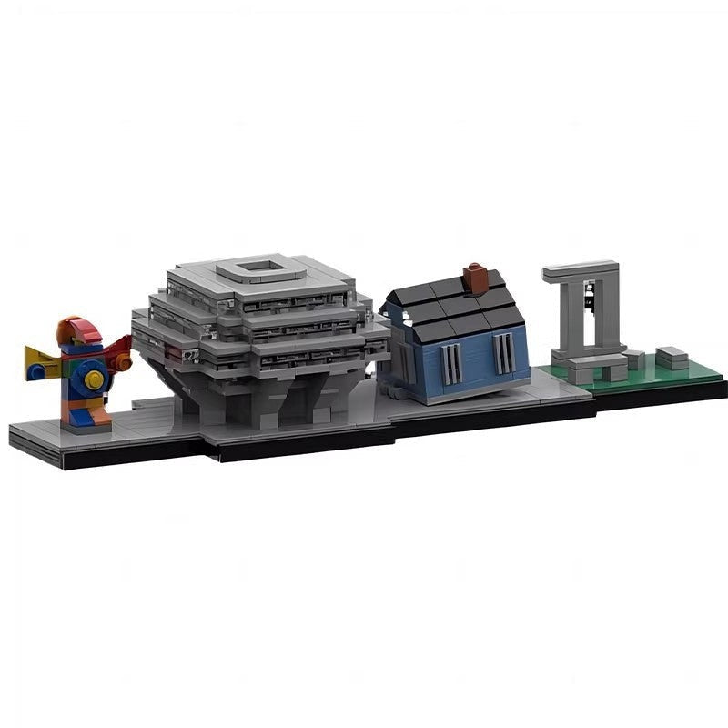 UC San Diego Campus Skyline MOC Building Kit | Architecture Model - 3