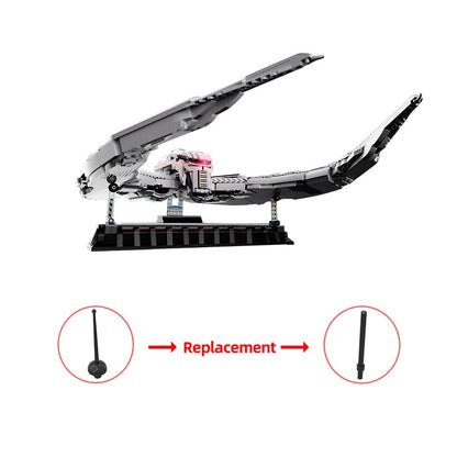 UCS Cylon Fighter Starfighter Building Kit | LEGO-Compatible MOC - 4