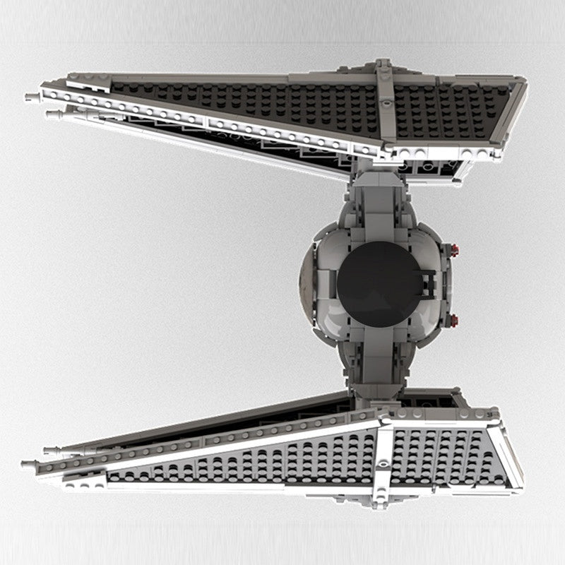 UCS-Style Twin Wing Interceptor Starfighter Building Kit | LEGO-Compatible MOC - 2