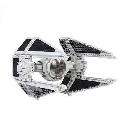 UCS-Style Twin Wing Interceptor Starfighter Building Kit | LEGO-Compatible MOC - 3