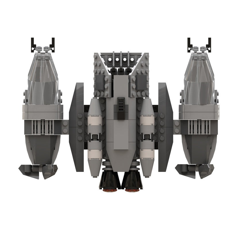 Ugly Class Galactic Starfighter Building Kit | LEGO-Compatible MOC - 1