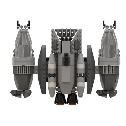Ugly Class Galactic Starfighter Building Kit | LEGO-Compatible MOC - 1