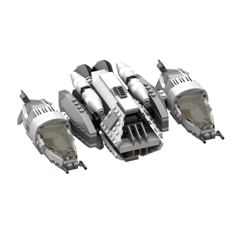 Ugly Class Galactic Starfighter Building Kit | LEGO-Compatible MOC - 3