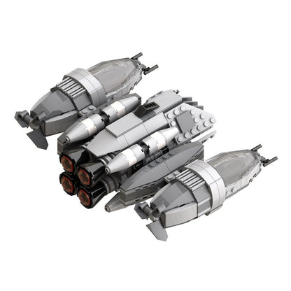 Ugly Class Galactic Starfighter Building Kit | LEGO-Compatible MOC - 4