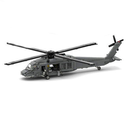 UH-60 Utility Transport Helicopter MOC Building Kit | Aircraft Model - 1