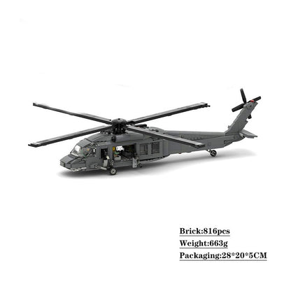 UH-60 Utility Transport Helicopter MOC Building Kit | Aircraft Model - 3