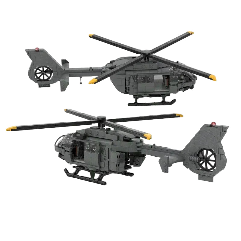 UH-72B Light Utility Helicopter 1:35 Scale MOC Building Kit - 3