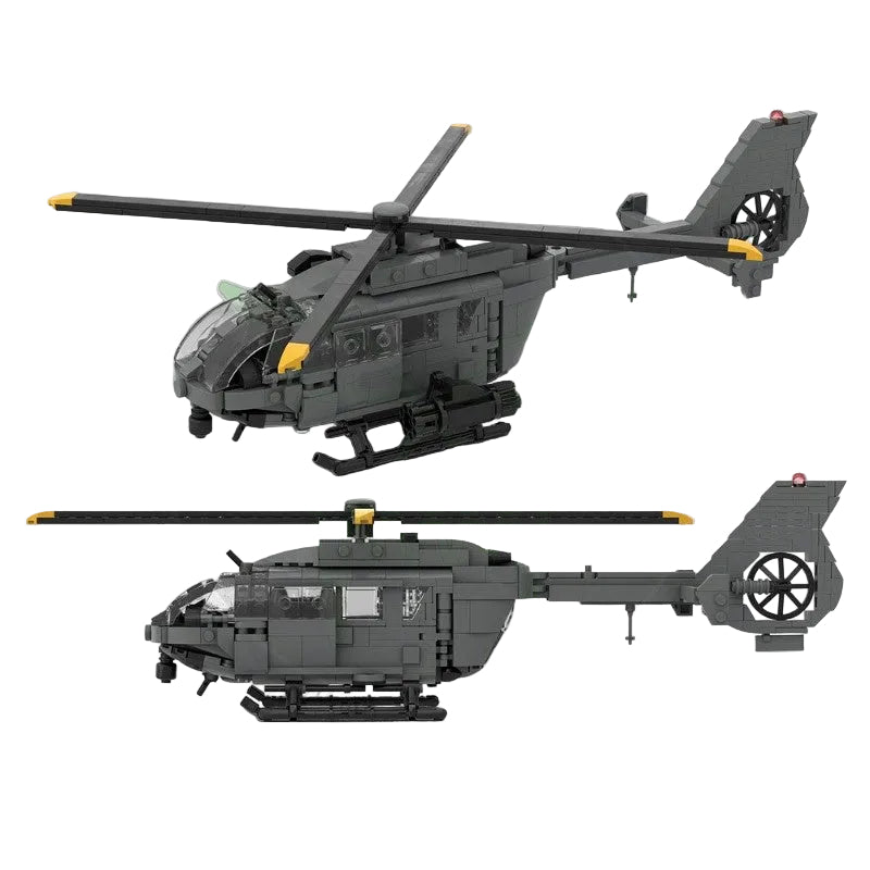 UH-72B Light Utility Helicopter 1:35 Scale MOC Building Kit - 4