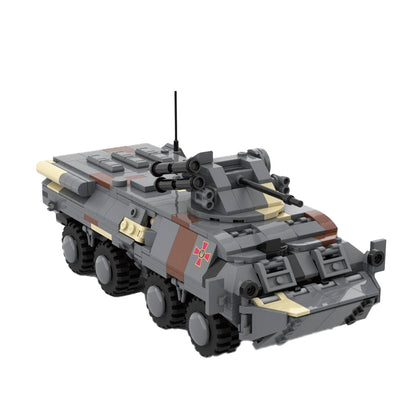 Ukrainian BTR-3 Armored Carrier Building Kit | LEGO-Compatible MOC - 2