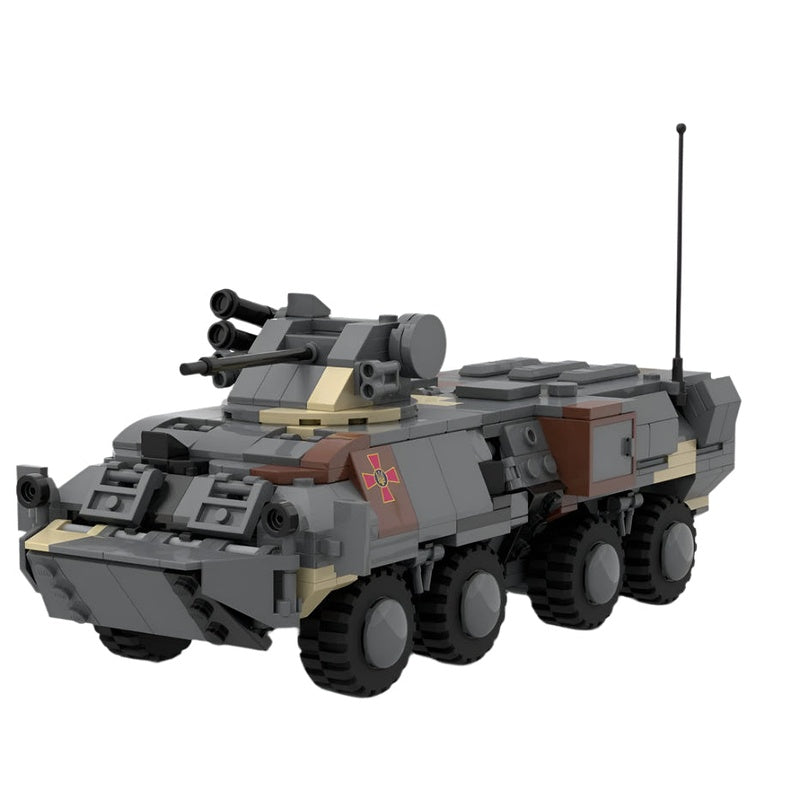 Ukrainian BTR-3 Armored Carrier MOC Vehicle Building Kit - 1