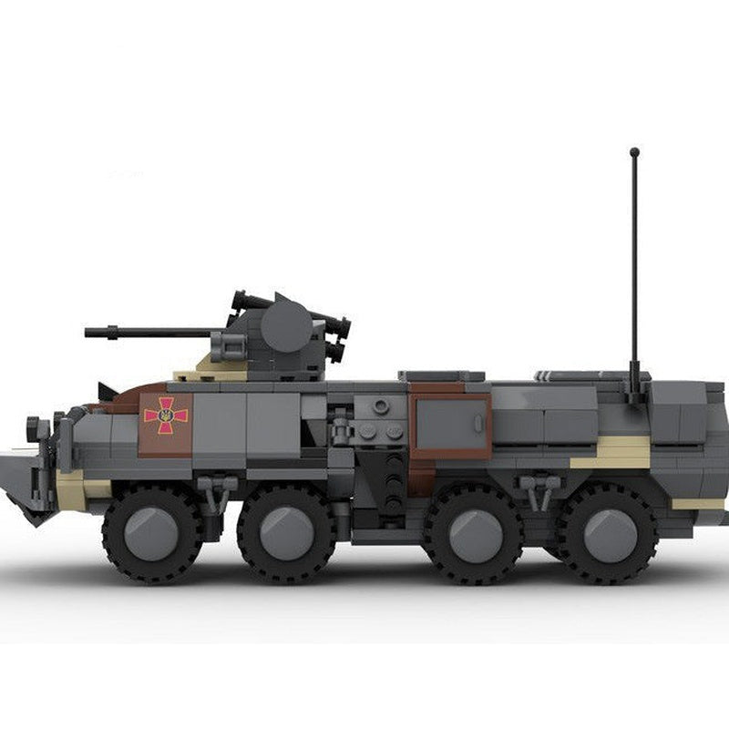 Ukrainian BTR-3 Armored Carrier MOC Vehicle Building Kit - 3