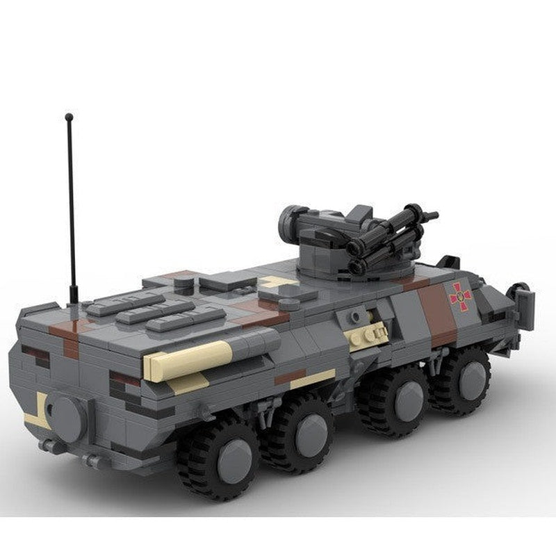 Ukrainian BTR-3 Armored Carrier MOC Vehicle Building Kit - 5