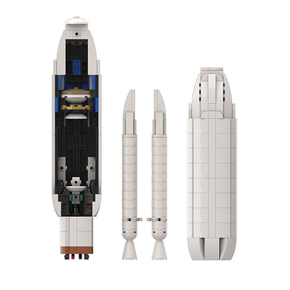 Ultimate Atlas V Rocket MOC Building Kit | Saturn V Scale Model - 3