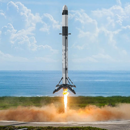 Ultimate Falcon 9 MOC Rocket Building Kit | 1:110 Space Model - 1