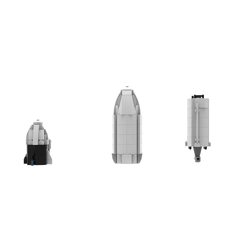 Ultimate Falcon 9 MOC Rocket Building Kit | 1:110 Space Model - 5