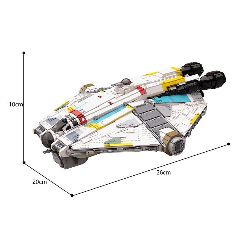 Ultimate Rebel Command Freighter Building Kit | Compatible MOC - 5