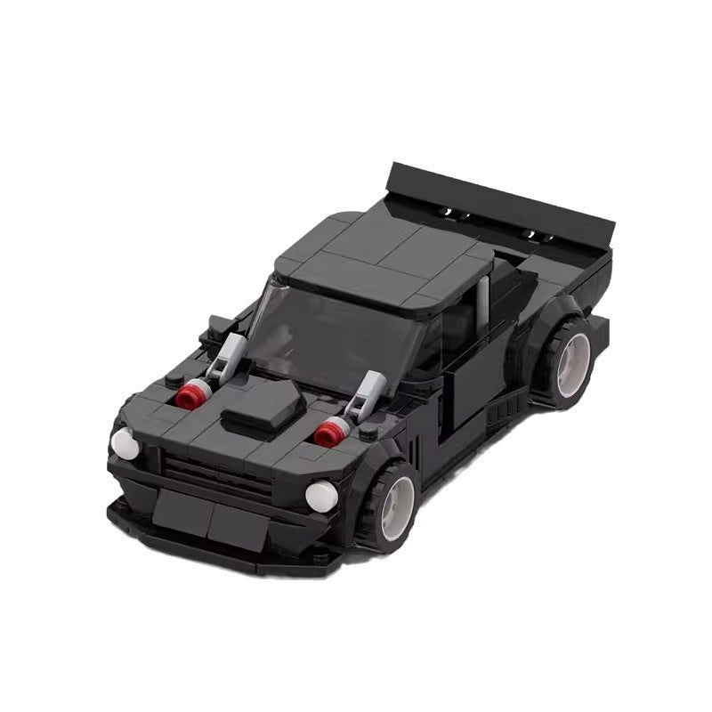 Ultimate V8 Drift Muscle Car Building Kit | 8 wide LEGO-Compatible MOC - 5