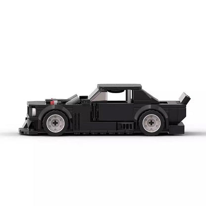 Ultimate V8 Drift Muscle Car MOC Building Kit | 8-Wide Vehicle Model - 4