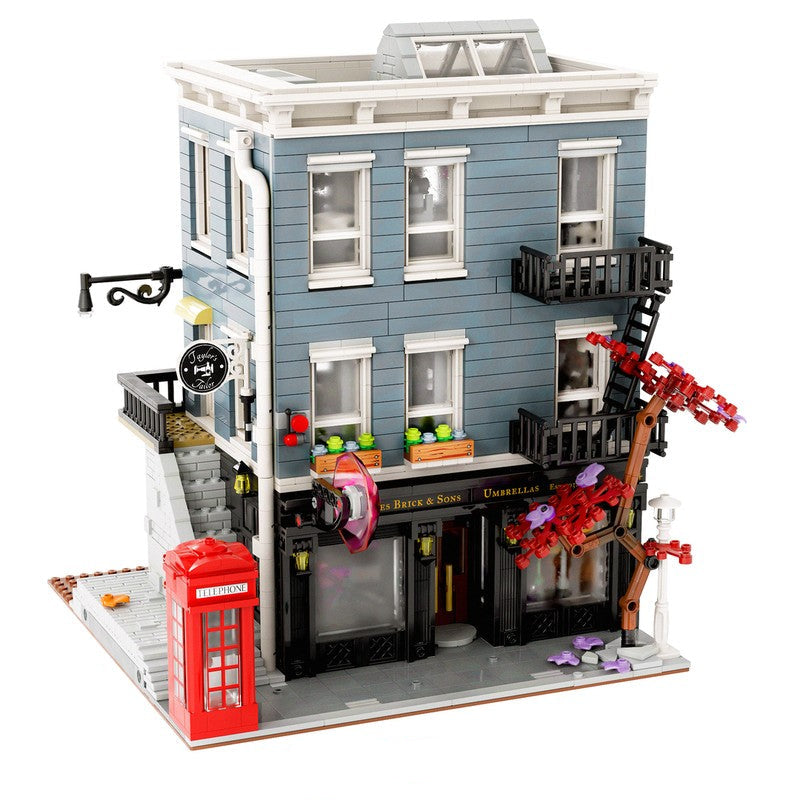 Umbrella Store Building Kit | LEGO-Compatible MOC - 4