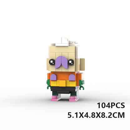 Undersea Cartoon BrickHeadz Character  Building Kit | LEGO-Compatible MOC - 13