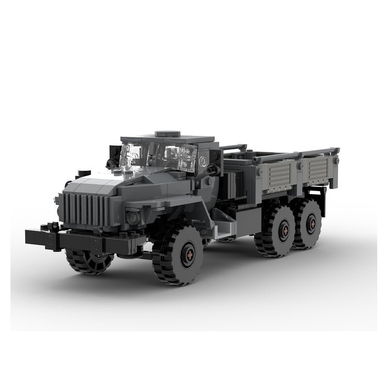 Ural 4320 1:35 Military Cargo Truck MOC Building Kit - 5